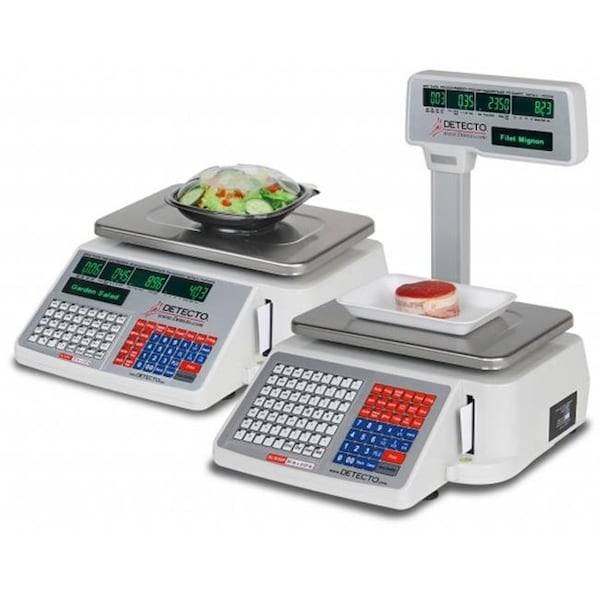 Cardinal Scale CardinalScales 6600-3004 DL Series Price Computing Scale with Integral Printer Label; 58 x 40 mm - 700 per Roll 6600-3004 - main